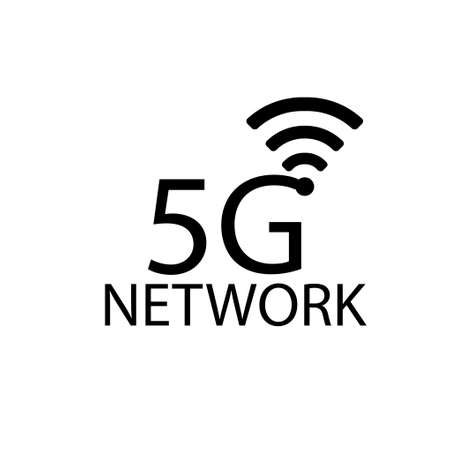 5G Design Logo Concept. Network Logo - Vector - Vectorの写真素材