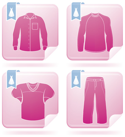 Man's Clothingのイラスト素材