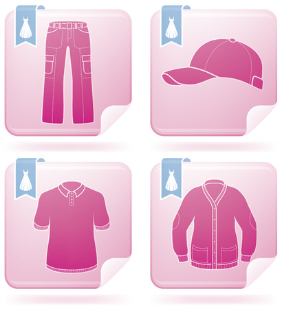 Man's Clothingのイラスト素材