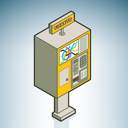 Tickets Machineのイラスト素材