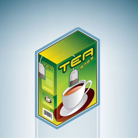 Box of Teaのイラスト素材