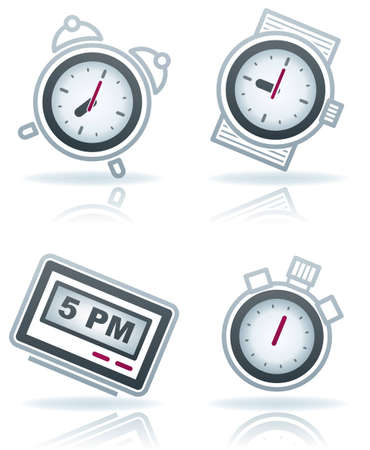 Office Supply Icons Setのイラスト素材