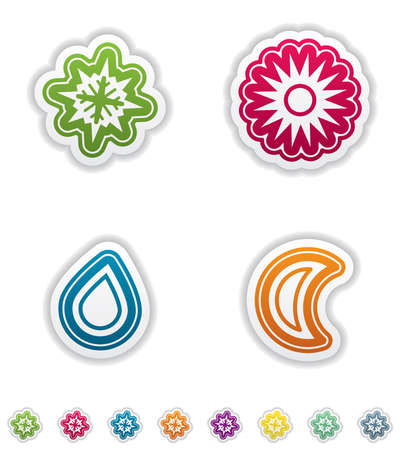 Weather Icons Setのイラスト素材