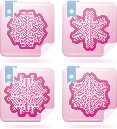 Snowflakesのイラスト素材