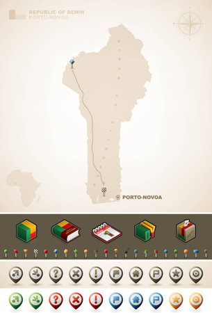 Beninのイラスト素材
