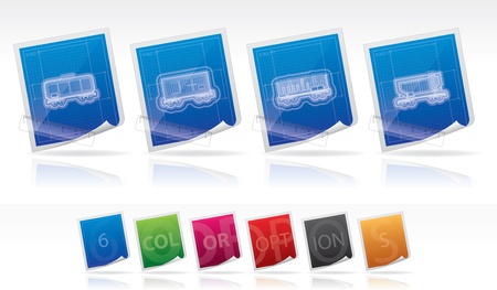 Industry & Heavy industry icons setの写真素材