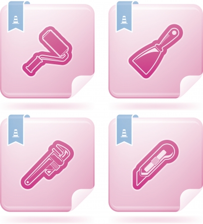 4 icons from Construction Industry themeのイラスト素材