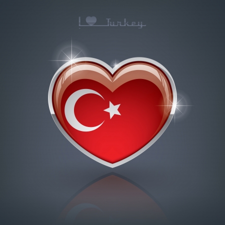 Three-dimensional Flag of Asia: Republic of Turkey (part of the 3D Flags Icons Set)

のイラスト素材
