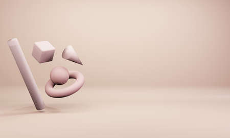 Abstract background wallpaper 3D renderingの写真素材