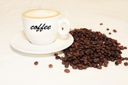 Coffee drink cup espressoo aroma caffeine hot, it`s coffee watching, I Love Coffe, Good Morning, people drink coffeeの写真素材