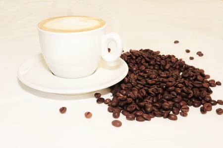 Coffee drink cup espressoo aroma caffeine hot, it`s coffee watching, I Love Coffe, Good Morning, people drink coffeeの写真素材