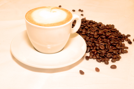Coffee drink cup espressoo aroma caffeine hot, it`s coffee watching, I Love Coffe, Good Morning, people drink coffeeの写真素材