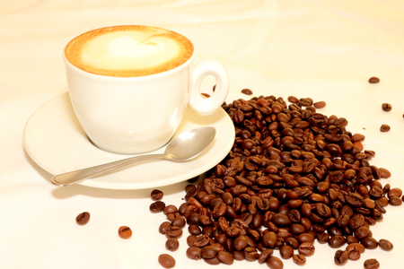 Coffee drink cup espressoo aroma caffeine hot, it`s coffee watching, I Love Coffe, Good Morning, people drink coffeeの写真素材