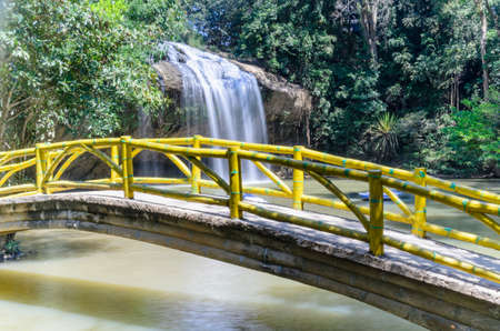 This is a set of pictures of waterfall scenery, taken in Da Lat city, Lam Dong province. The set of photos were taken on February 14, 2021. Content: Prenn waterfallの写真素材