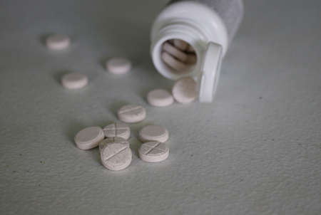 Calcium-Phosphorus Tablets for Dogsの写真素材