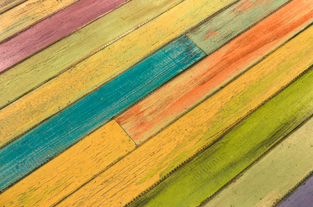 Multicolored wood Background - Modern alternative vintage Textureの写真素材