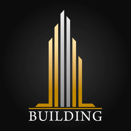 Architecture, Real Estate and Construction Vector Logo Designのイラスト素材