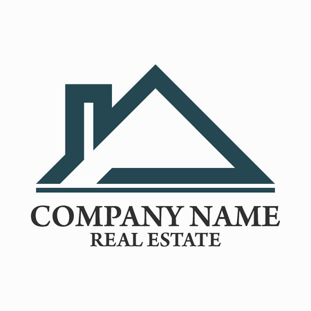 Real Estate, Architecture and Construction Vector Logo Designのイラスト素材