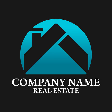 Real Estate, Architecture and Construction Vector Logo Designのイラスト素材