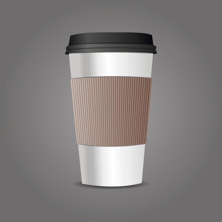 Paper Cup for Coffee and Teaのイラスト素材