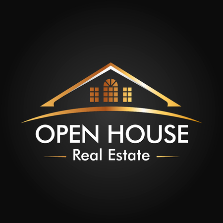 Real Estate, Building and Construction Vector Logo Designのイラスト素材