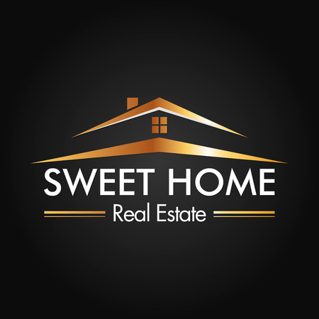 Real Estate, Building and Construction Vector Logo Designのイラスト素材