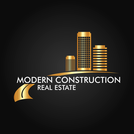 Real Estate, Building and Construction Vectorのイラスト素材