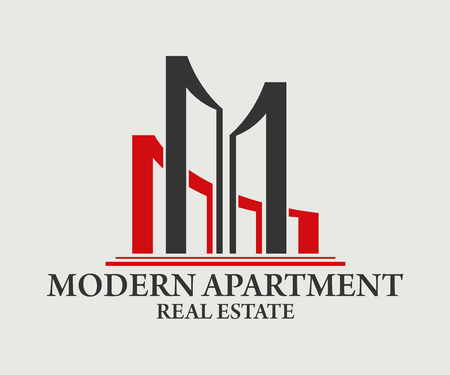Real Estate, Building, Construction and Architecture Design Logo Vector Eps 10のイラスト素材