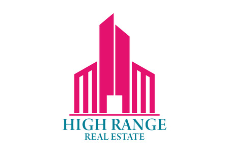 Real Estate, Building, House, Construction and Architecture Vector Designのイラスト素材