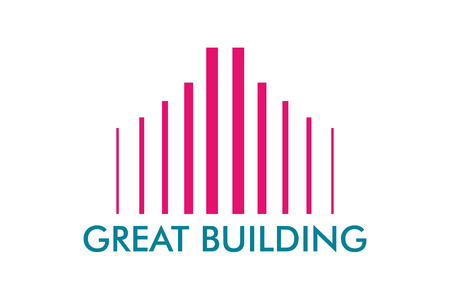 Real Estate, Building, House, Construction and Architecture Logo Vector Design.のイラスト素材