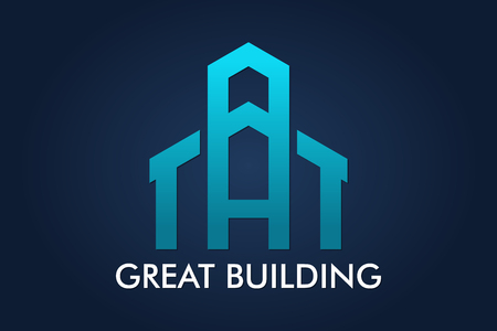 Real Estate, Building, House, Construction and Architecture Logo Vector Design.のイラスト素材