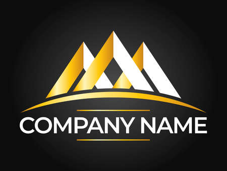 Real Estate, Building and Investment Logo Vector Designのイラスト素材