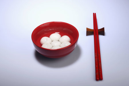 glutinous rice ballsの写真素材