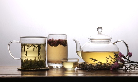 Tea setの写真素材