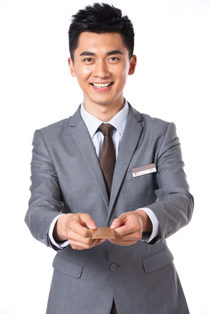 Young businessman protraitの写真素材