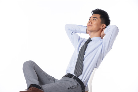 Young businessman protraitの写真素材