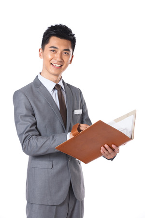 Young businessman protraitの写真素材