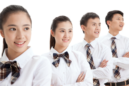 High school studentsの写真素材