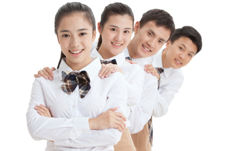 High school studentsの写真素材