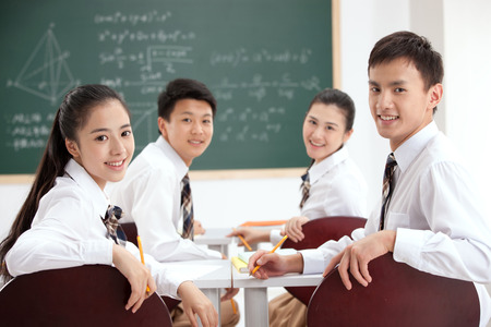 High school studentsの写真素材