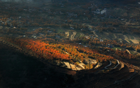 Scenery of Jinchuan County of Sichuan Province