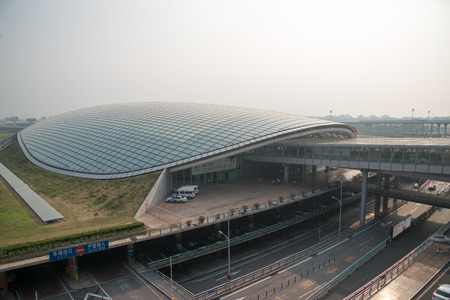 T3 terminal, Beijing Airportのeditorial素材