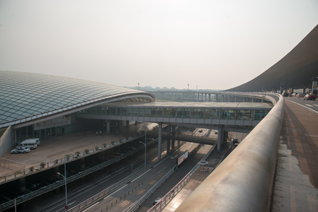 T3 terminal, Beijing Airportのeditorial素材
