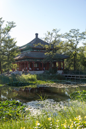 Beijing Old Summer Palace Parkのeditorial素材