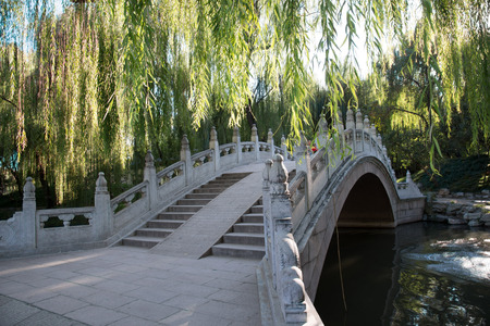 Beijing Old Summer Palace Parkのeditorial素材