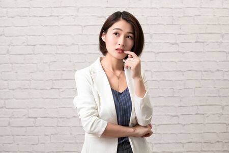 Happy young womanの写真素材