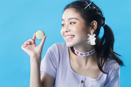 Happy young womanの写真素材