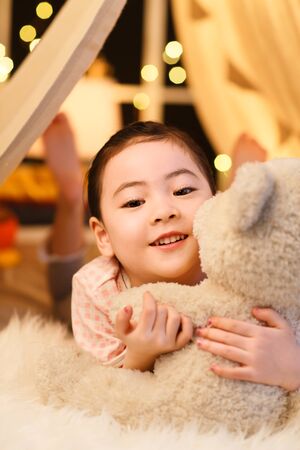 Cute little girlの写真素材