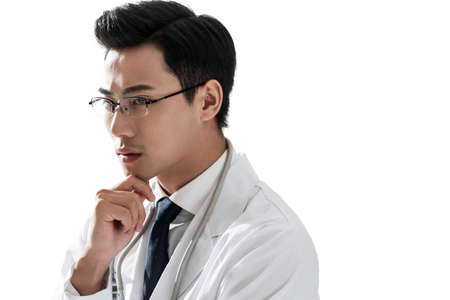 A young male doctor portrait