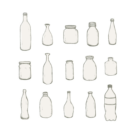bottlesのイラスト素材